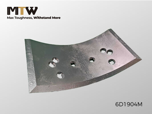 6D1904 Overlay End Bit 8 Löcher für Bulldozerschild