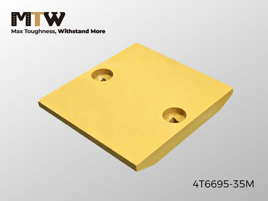 4T6695 Bolt-On Bucket Segment DBF 25 × 265 × 279 2 Löcher Lader Schneidkante