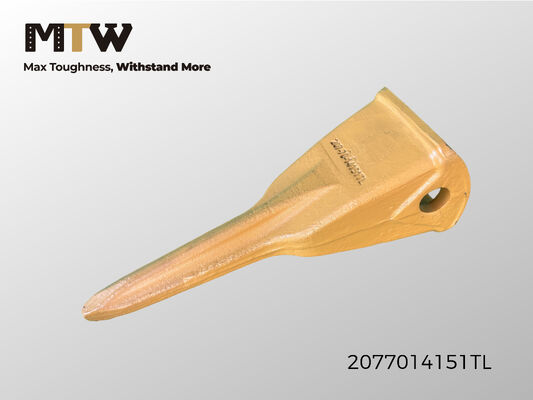 207-70-14151TL Tiger Long Bucket Tooth 8.8KG Excavator Wear Part