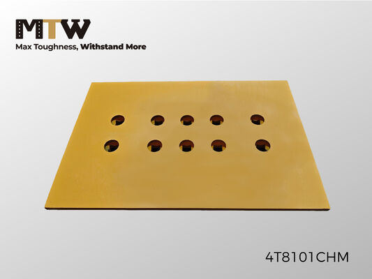 11111775 Anschraubbare Schneidkante DBF 32×480×719 mm Schaufelverschleißteil 80,7 kg