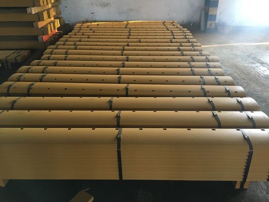 7D1158 DBC Bulldozer-Schneidkante, 16 x 203 x 2133 mm, gebogenes Messer, Verschleißteil, 49 kg