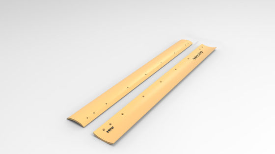 9W2299 DBC Grader-Schneidkante 13 × 152 × 2133 mm Hochleistungs-Verschleißteil 28 kg