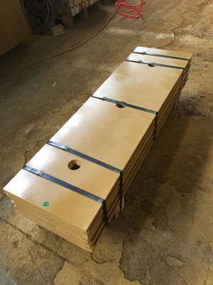 1006668 DBF Bulldozer Cutting Edge 30×360×1399mm Heavy Duty Blade Wear Part 103KG