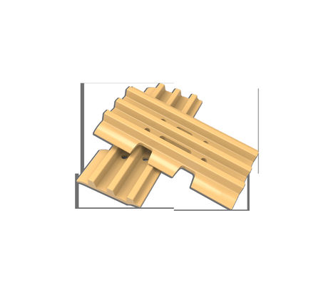 TG154A-6 PC70 Bahn-Platten der Dreiergruppen-Miesepeter-Bodenplatte-Platten-6x165x450