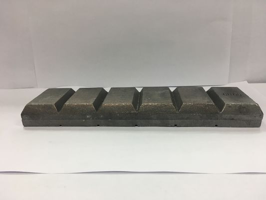 CB150 Schokoladenblock-Verschleißteil 240×150×23 mm Verschleißschutzkomponente für schwere Geräte 6 kg