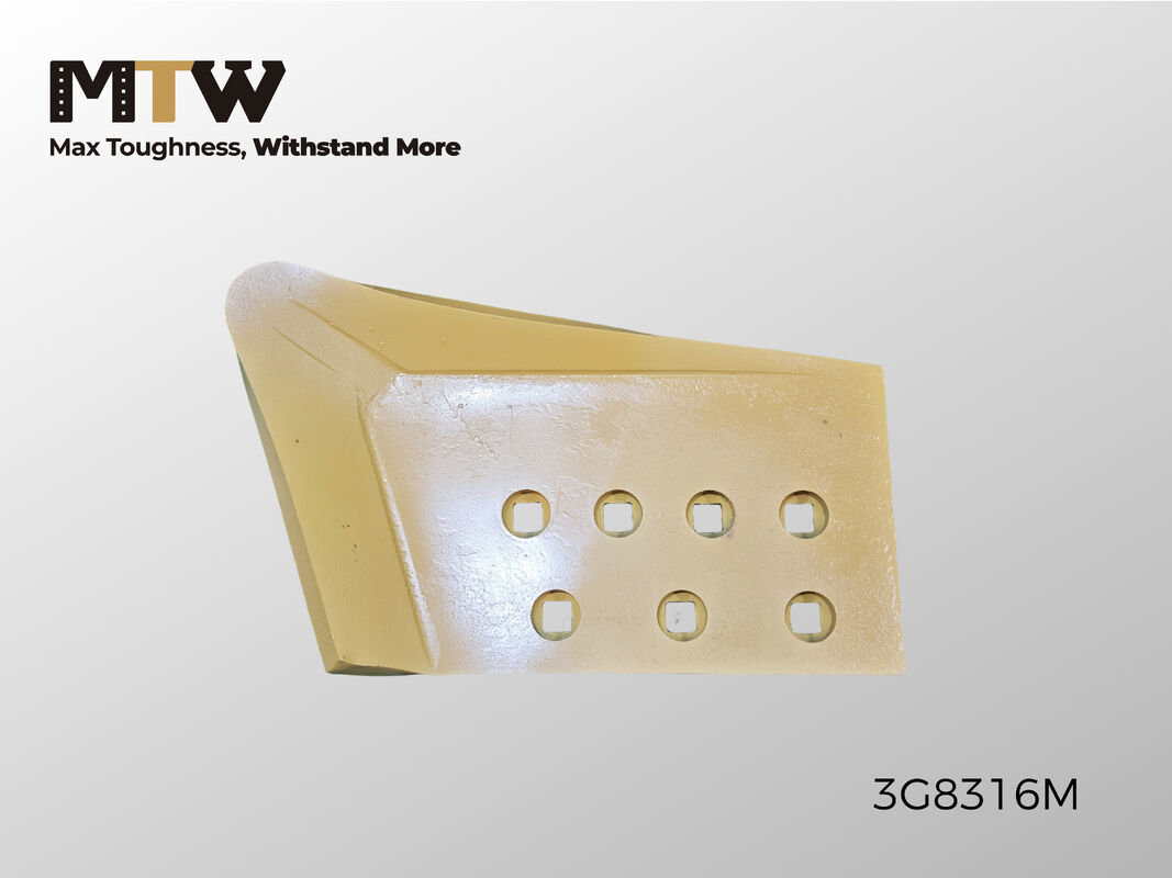 3G8316 HCEB End Bit 32×333×549 7 Löcher Schwerlast-Bulldozer End Bit