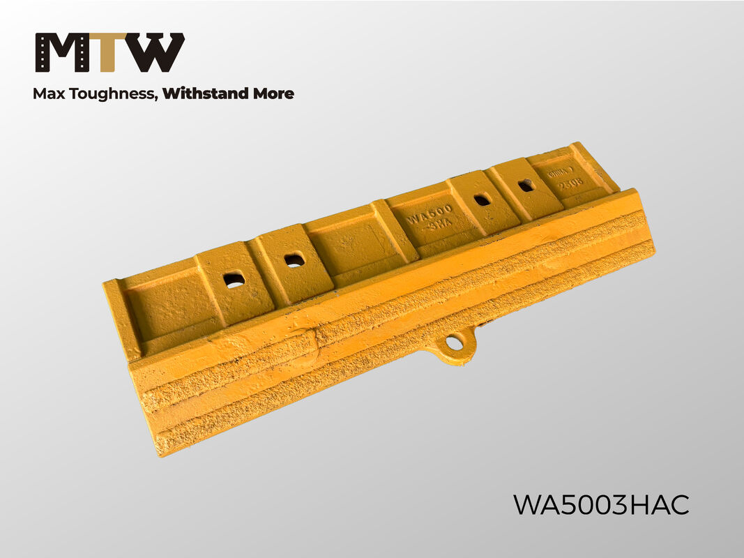 WA500-3HA Gusszentrumsegment Halbpfeil 4 Löcher 90KG Radlader Eimer Schutzsegment