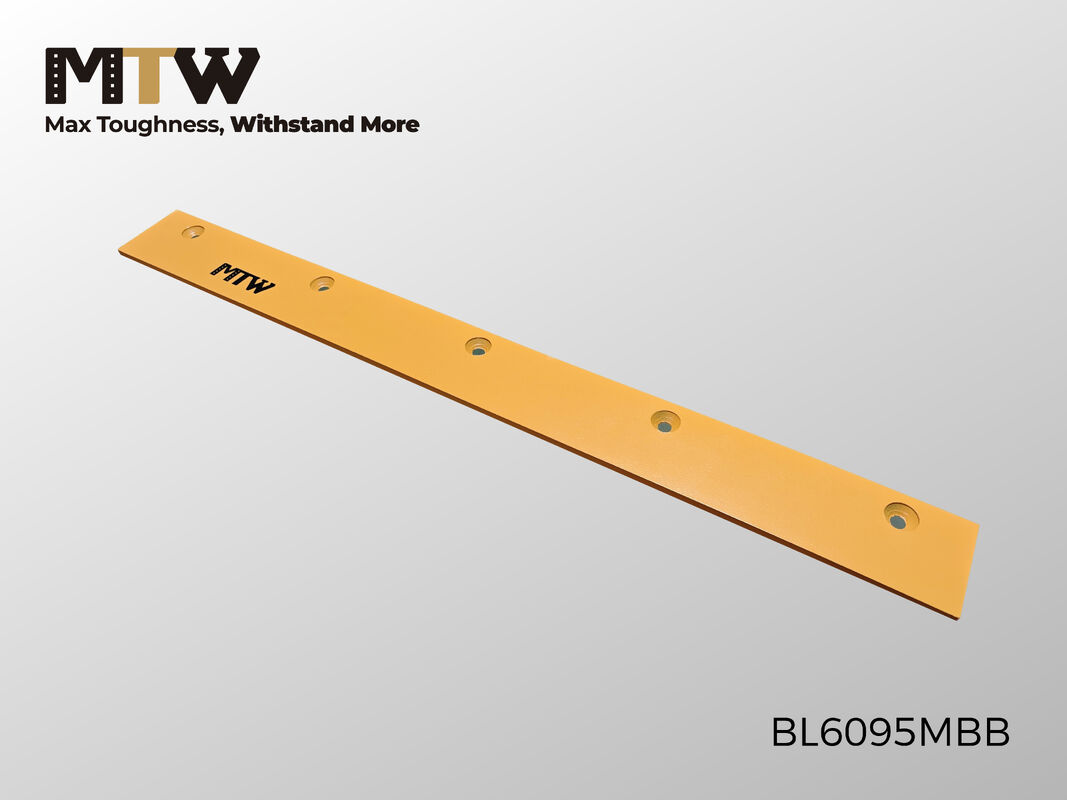 BL6095MB Anschraubbare Schneidkante WBF 10×95×1000 mm Schaufelverschleißteil 7,4 kg