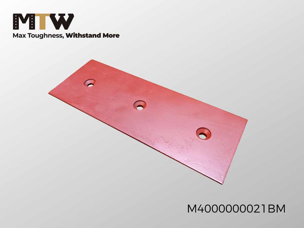 M4000000021B Anschraubbare Schneidkante DBF 16×152×430 mm Schaufelverschleißteil 7,2 kg