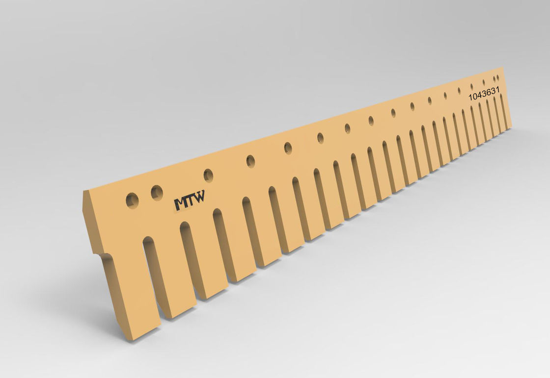 1043631 SDBF-Grader-Schneidkante 45 × 254 × 2438 mm Hochleistungs-Verschleißteil 163,6 kg
