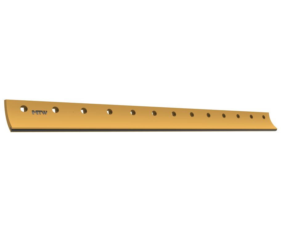 5D9558 DBC Bulldozer-Schneidkante 19 × 203 × 1828 mm, gebogenes Messer, Verschleißteil, 50 kg